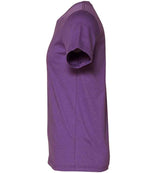 Canvas Unisex Crew Neck T-Shirt Royal Purple