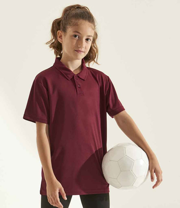 AWDis Kids Cool Polo Shirt Burgundy