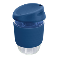 Glass Coffee Cup with Silicone Band - Kiato Cup