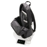 Branded Power USB laptop backpack