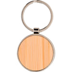 Mellanby Bamboo and metal key chain