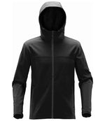 Stormtech Orbiter Hooded Soft Shell Jacket Black/Dolphin