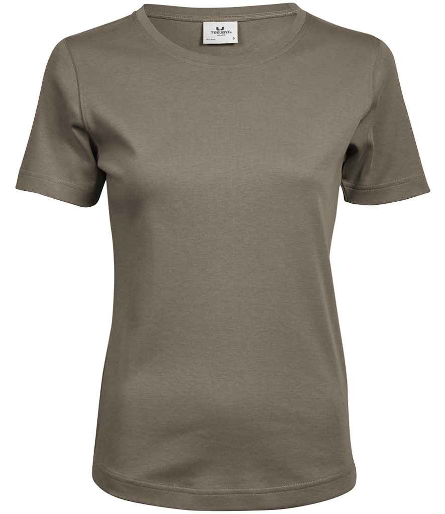 Tee Jays Ladies Interlock T-Shirt Clay