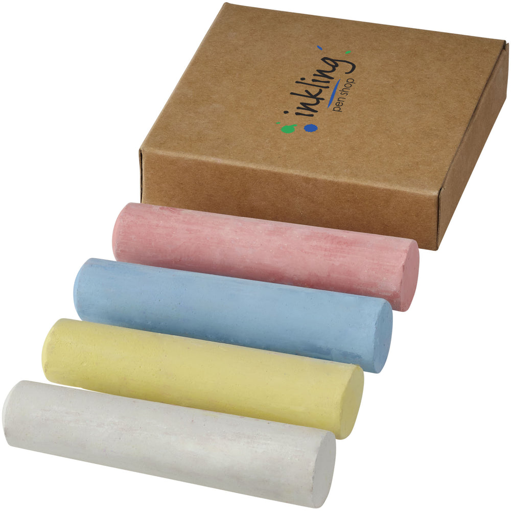 Branded Screech 4-piece chalk set