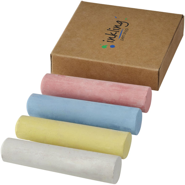 Branded Screech 4-piece chalk set