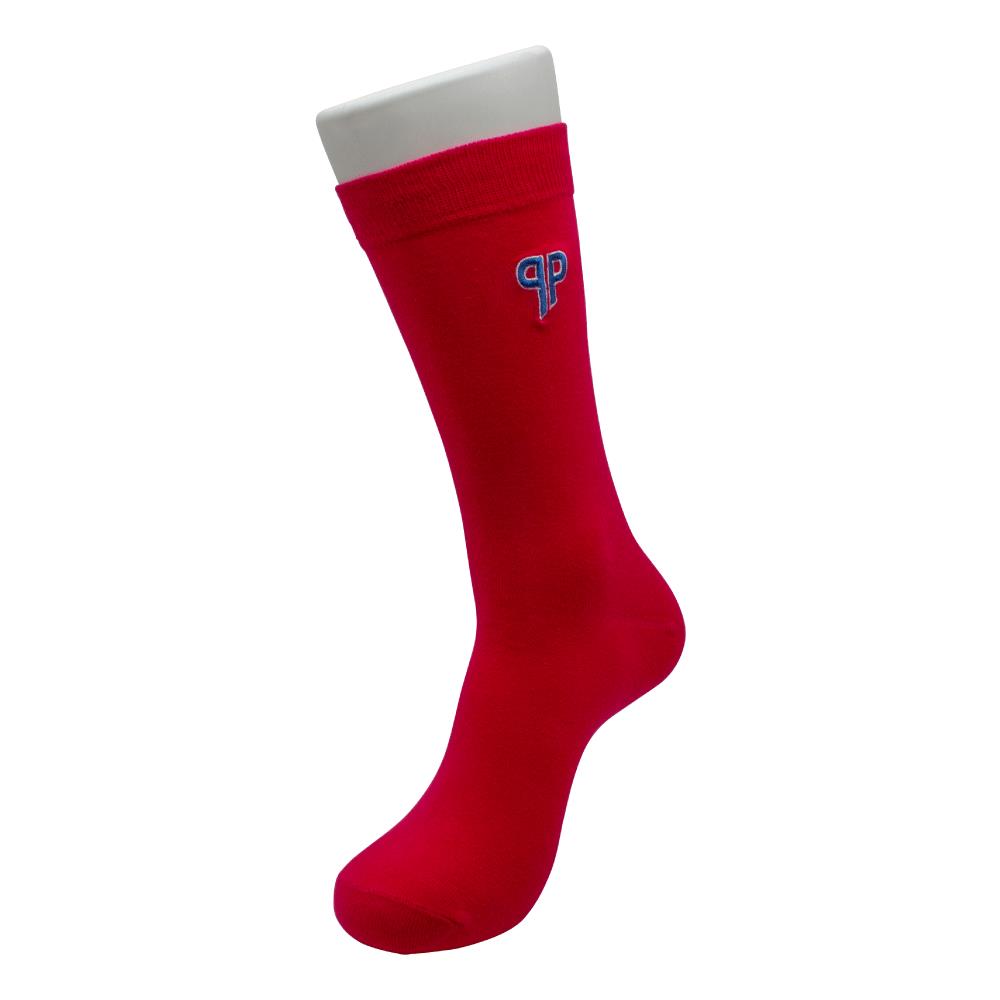Branded Embroidered Cotton Socks