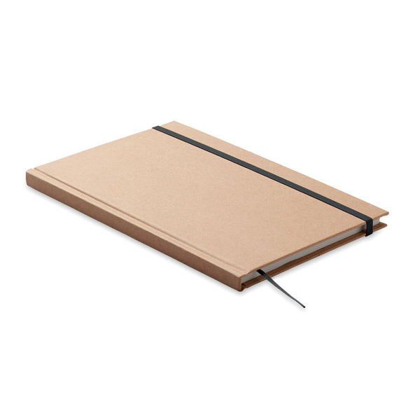 Branded A5 recycled page notebook with Recycled Cover