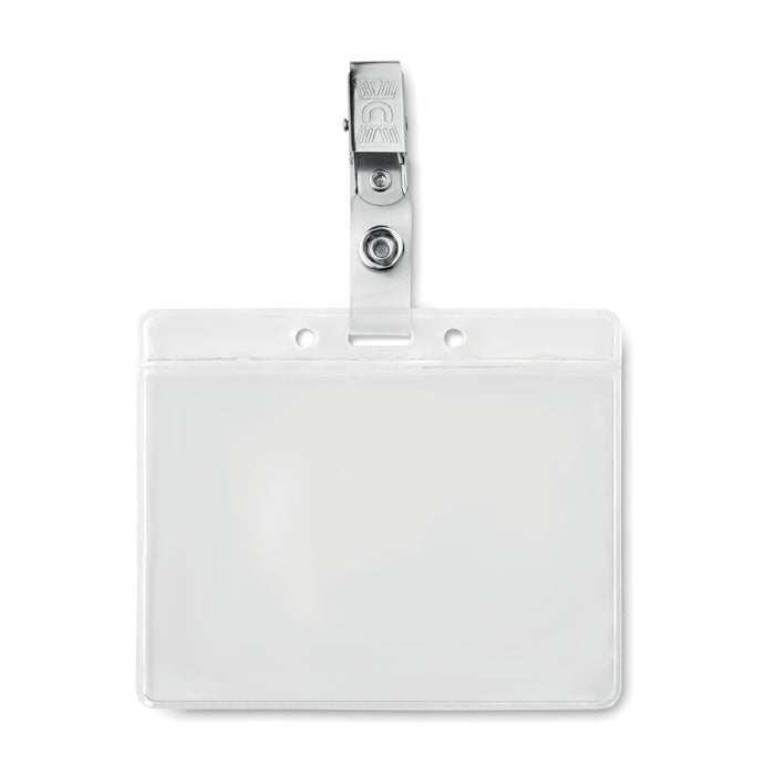 Branded PVC badge holder