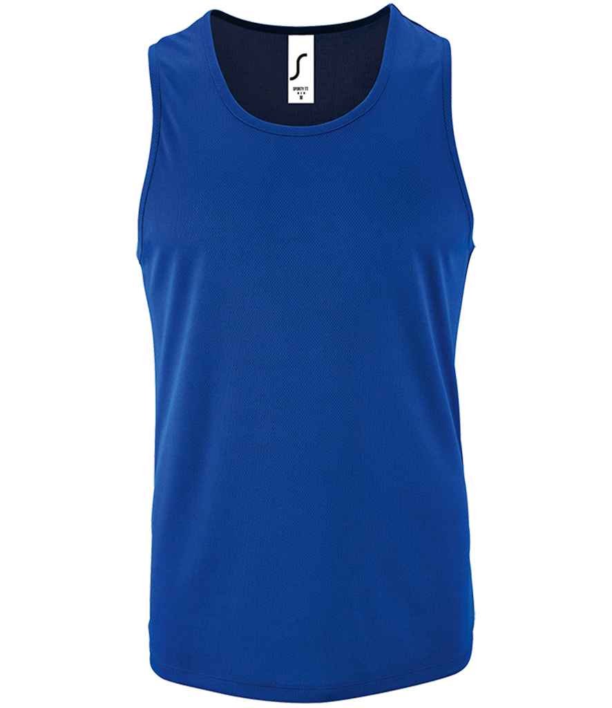SOL'S Sporty Performance Tank Top Royal Blue
