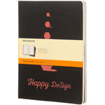 Moleskine Cahier XL Ruled Journal Black