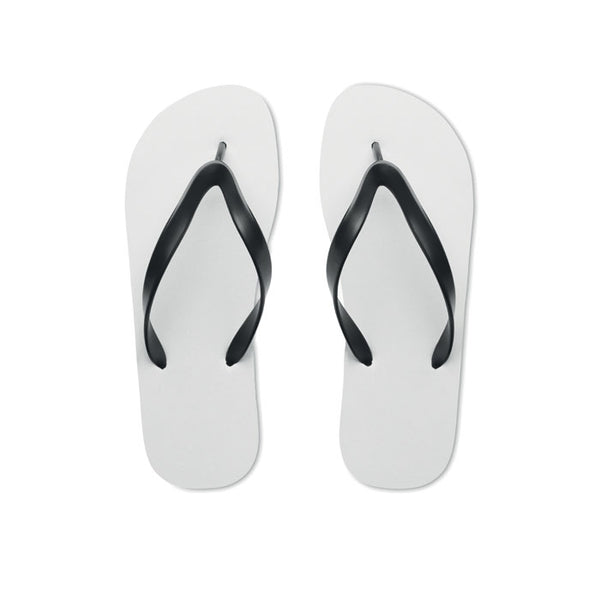 Branded Sublimation beach slippers M