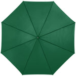Lisa 23" auto open umbrella with wooden handle Green