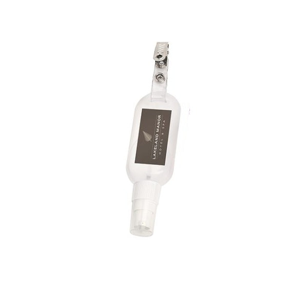 Antibacterial Hand Sanitiser on a Clip (50ml)