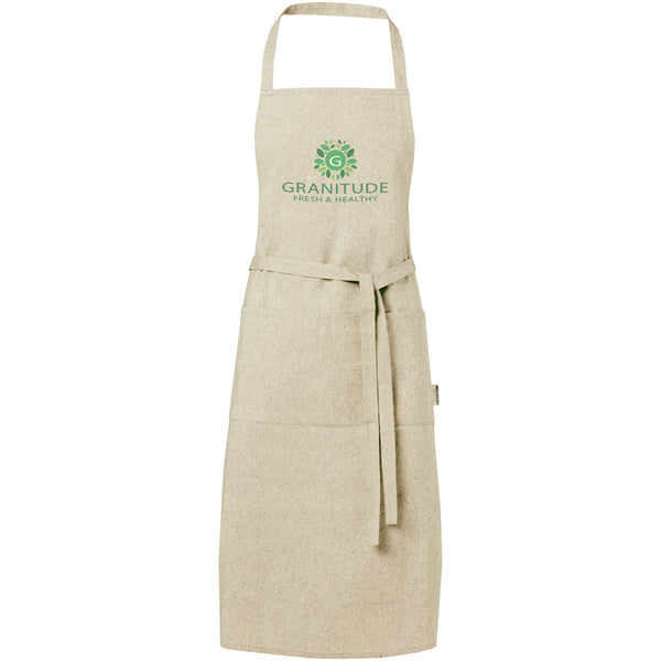 Branded Pheebs 200 g/m² recycled cotton apron