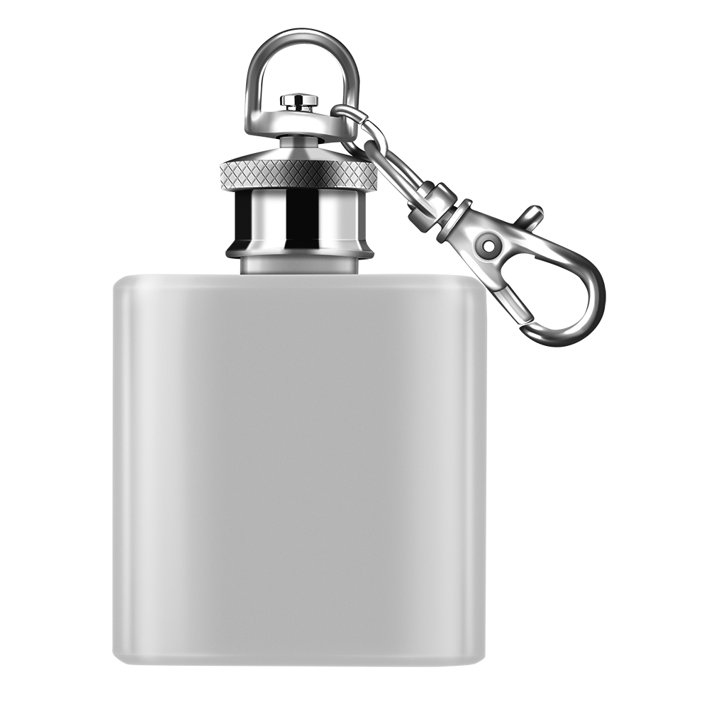 Branded Miniature Hip Flask