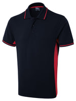 Branded Two Tone Polo Shirt