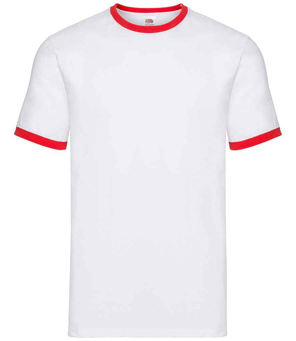Fruit of the Loom Contrast Ringer T-Shirt