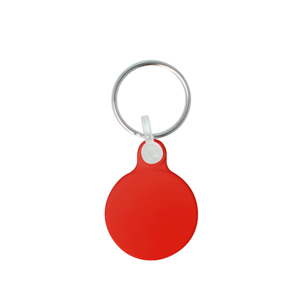 30mm Circle Keyring