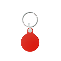 30mm Circle Keyring