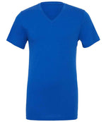 Canvas Unisex Jersey V Neck T-Shirt True Royal