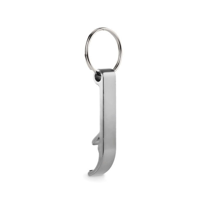 Branded Recycled aluminium key ring