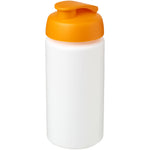 Branded Baseline® Plus grip 500 ml flip lid sport bottle