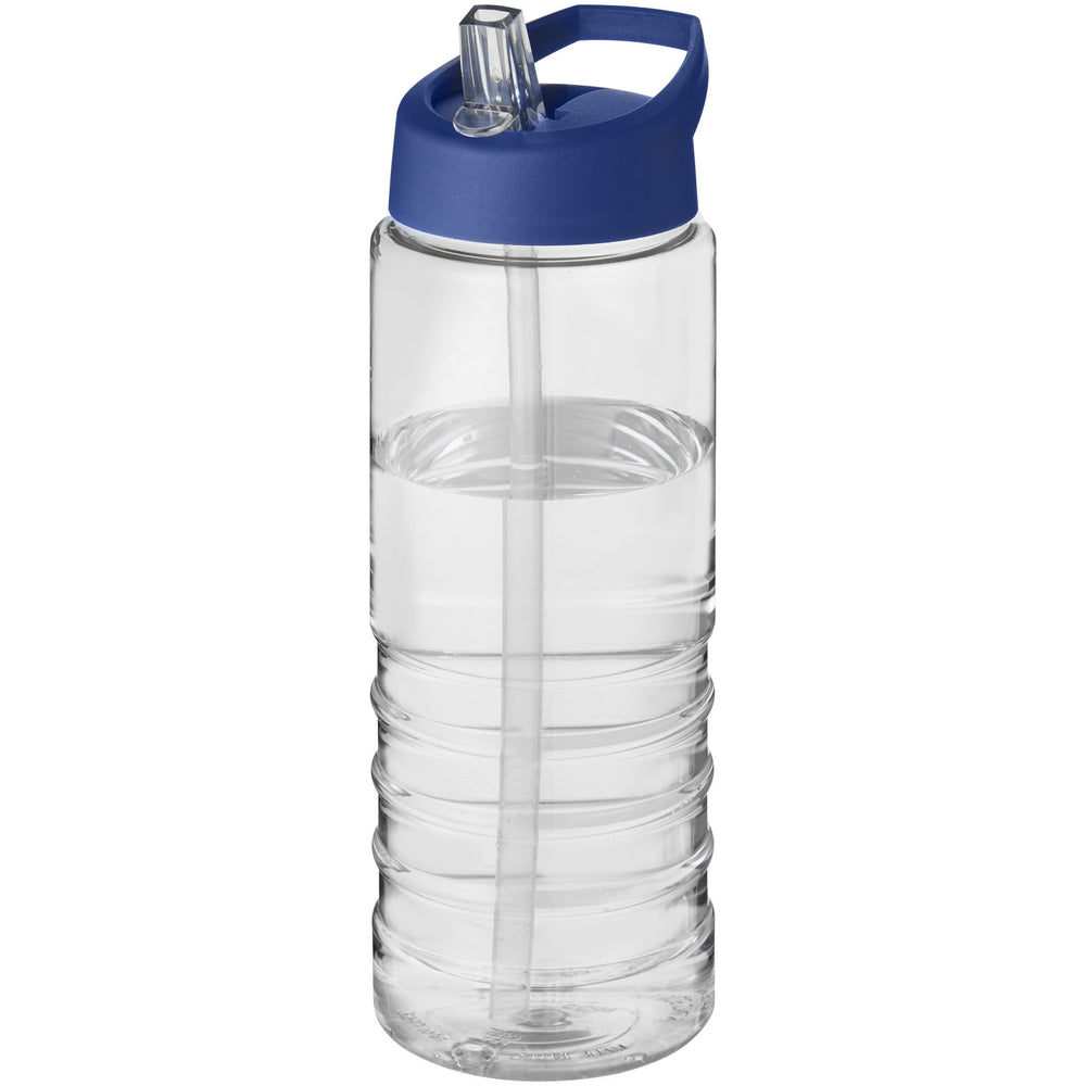 Branded H2O Active® Treble 750 ml spout lid sport bottle