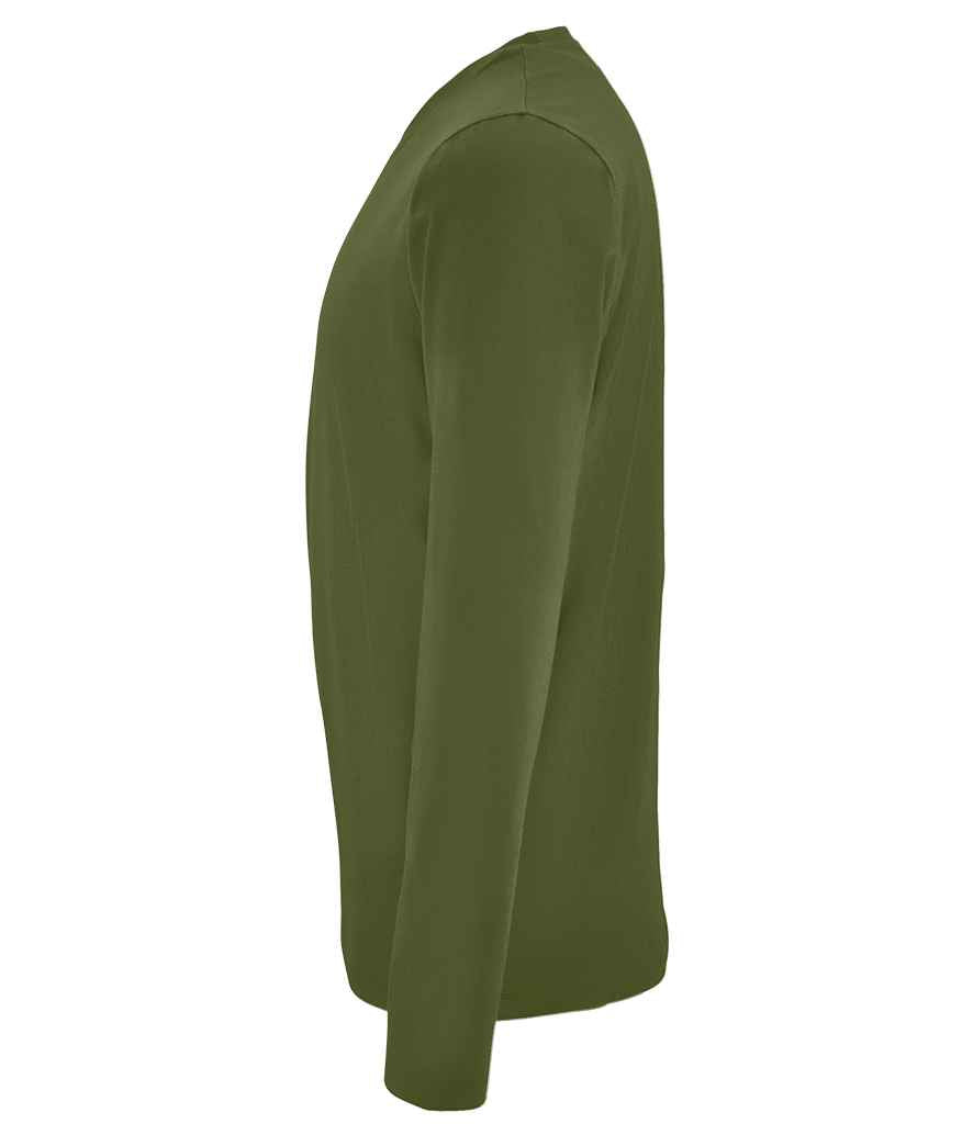 SOL'S Imperial Long Sleeve T-Shirt Dark Khaki