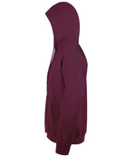 SOL'S Unisex Snake Hooded Sweatshirt Burgundy