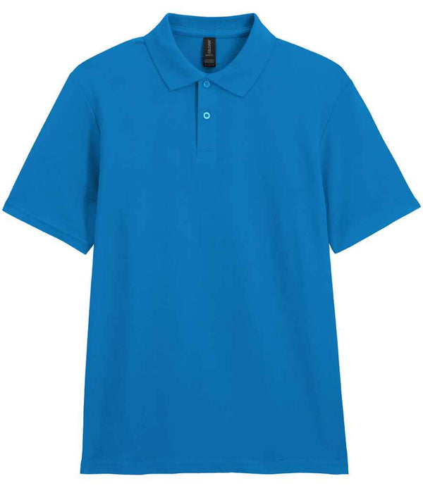 Gildan SoftStyle® Double Piqué Polo Shirt Sapphire Blue