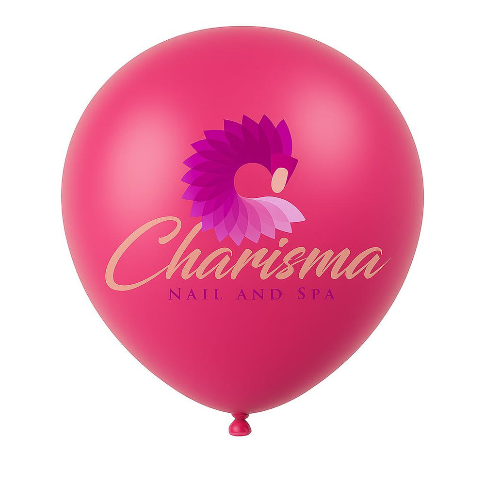 Branded Full Colour Print Biodegradable 12" Latex Balloons
