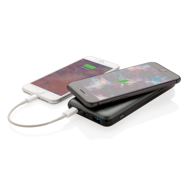Branded 10.000 mAh Fast Charging 10W Wireless Powerbank with PD