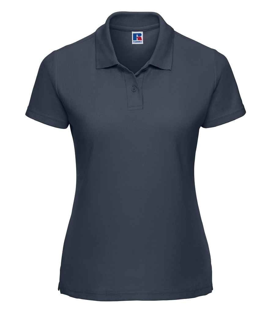 Branded Russell Ladies Classic Poly/Cotton Piqué Polo Shirt