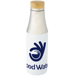 Hulan 540 ml copper vacuum insulated stainless steel bottle with bamboo lid