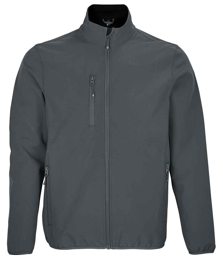 SOL'S Falcon Recycled Soft Shell Jacket Charcoal