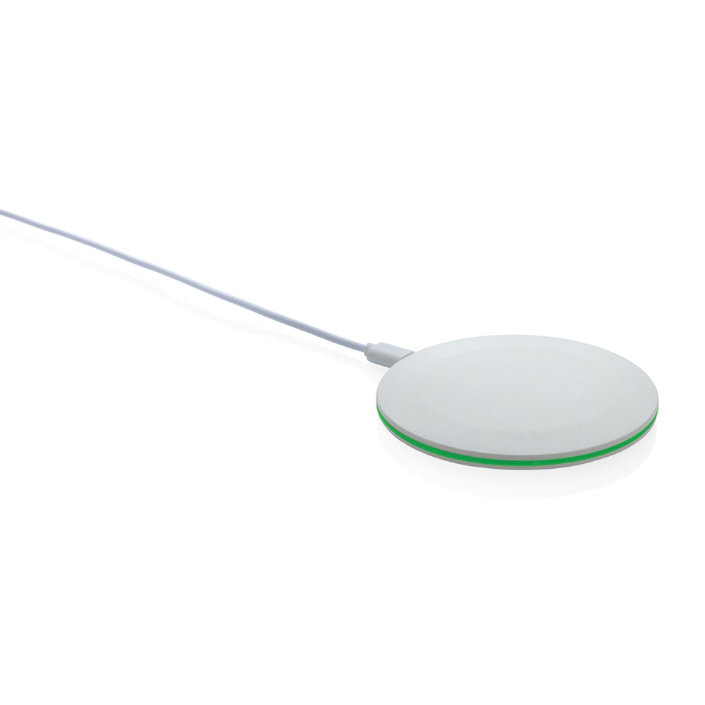 Branded RCS recycled plastic 15W Wireless fast charger