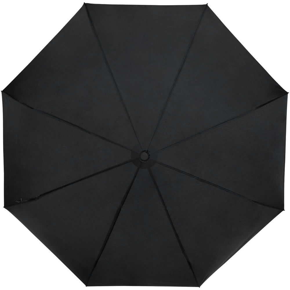 Branded Birgit 21'' foldable windproof recycled PET umbrella