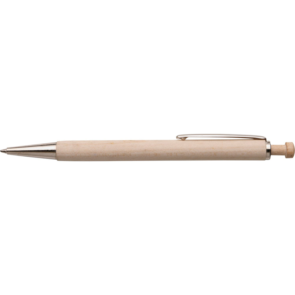 Branded Carleith Wooden pen and pencil set