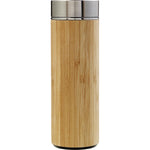 Branded Allensgreen Bamboo bottle with tea infuser (420 ml)