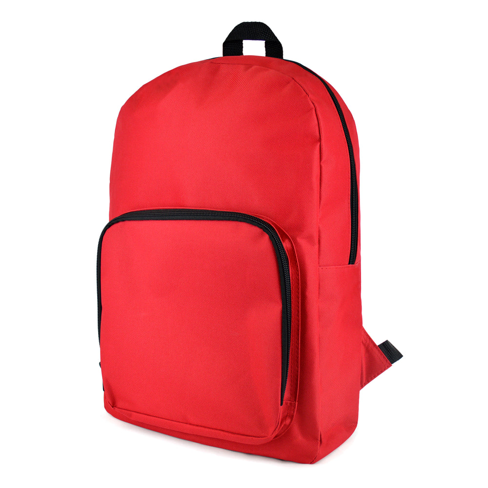 Branded Howard large backpack with bold trim decoration