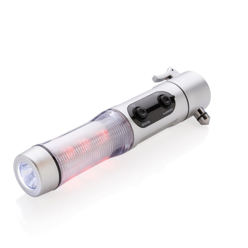 Branded Emergency light with hammer