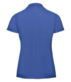 Russell Ladies Classic Poly/Cotton Piqué Polo Shirt Bright Royal