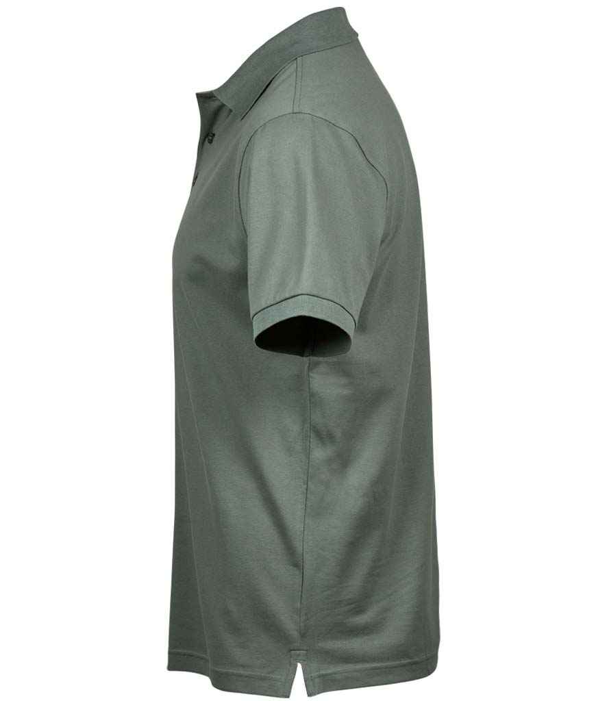 Tee Jays Luxury Stretch Piqué Polo Shirt Leaf Green