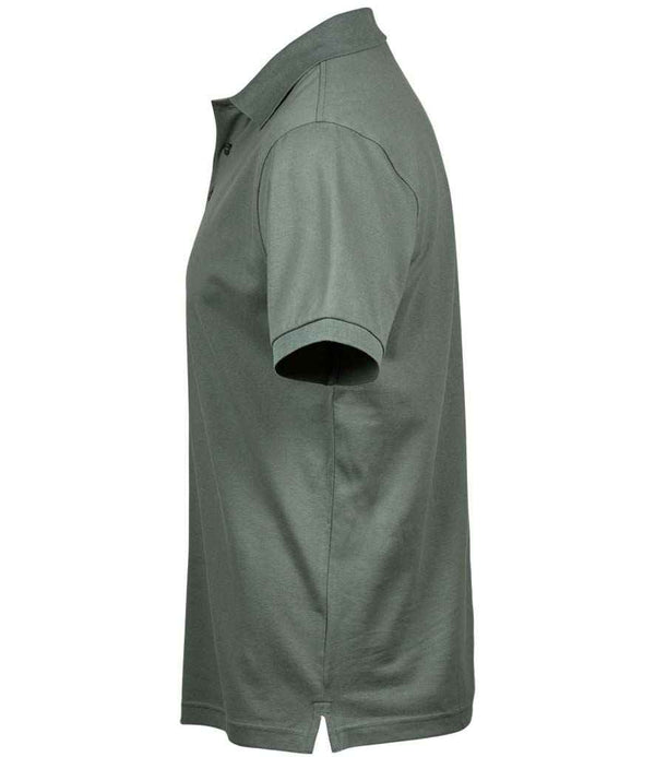 Tee Jays Luxury Stretch Piqué Polo Shirt Leaf Green
