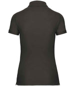 WK Designed to Work Ladies Anti-Bacterial Piqué Polo Shirt Dark Grey