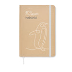 Branded A5 recycled carton notebook