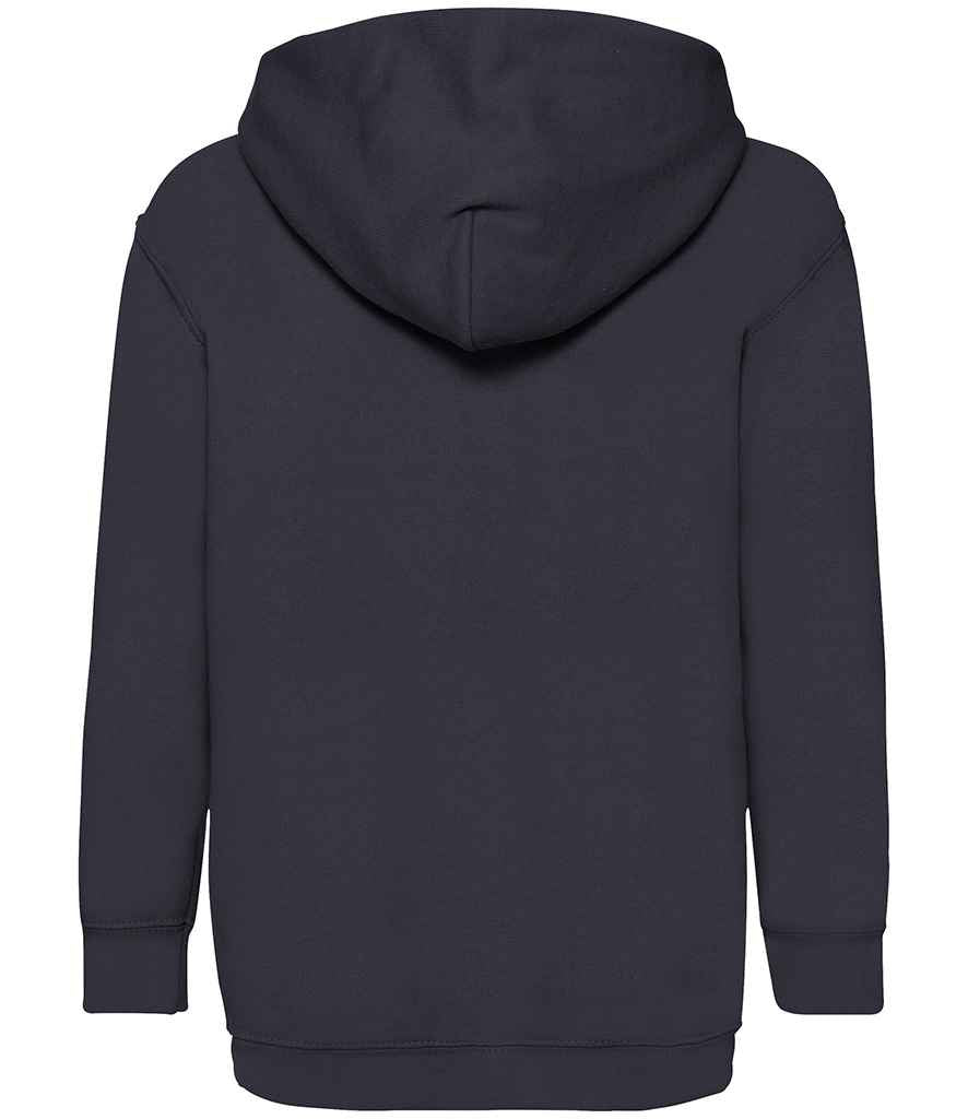 Fruit of the Loom Kids Classic Hooded Sweatshirt Deep Navy