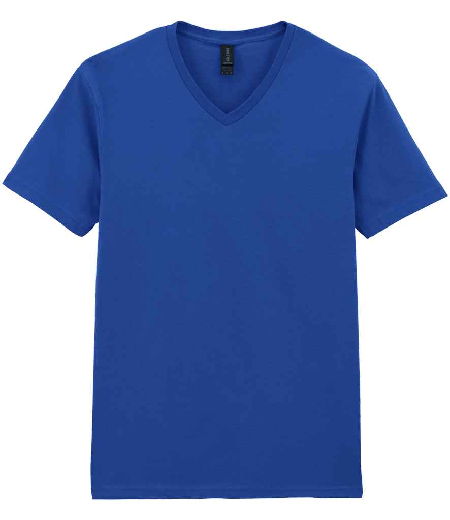 Gildan SoftStyle® V Neck T-Shirt Royal Blue