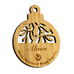 Bamboo Xmas Tree Decoration