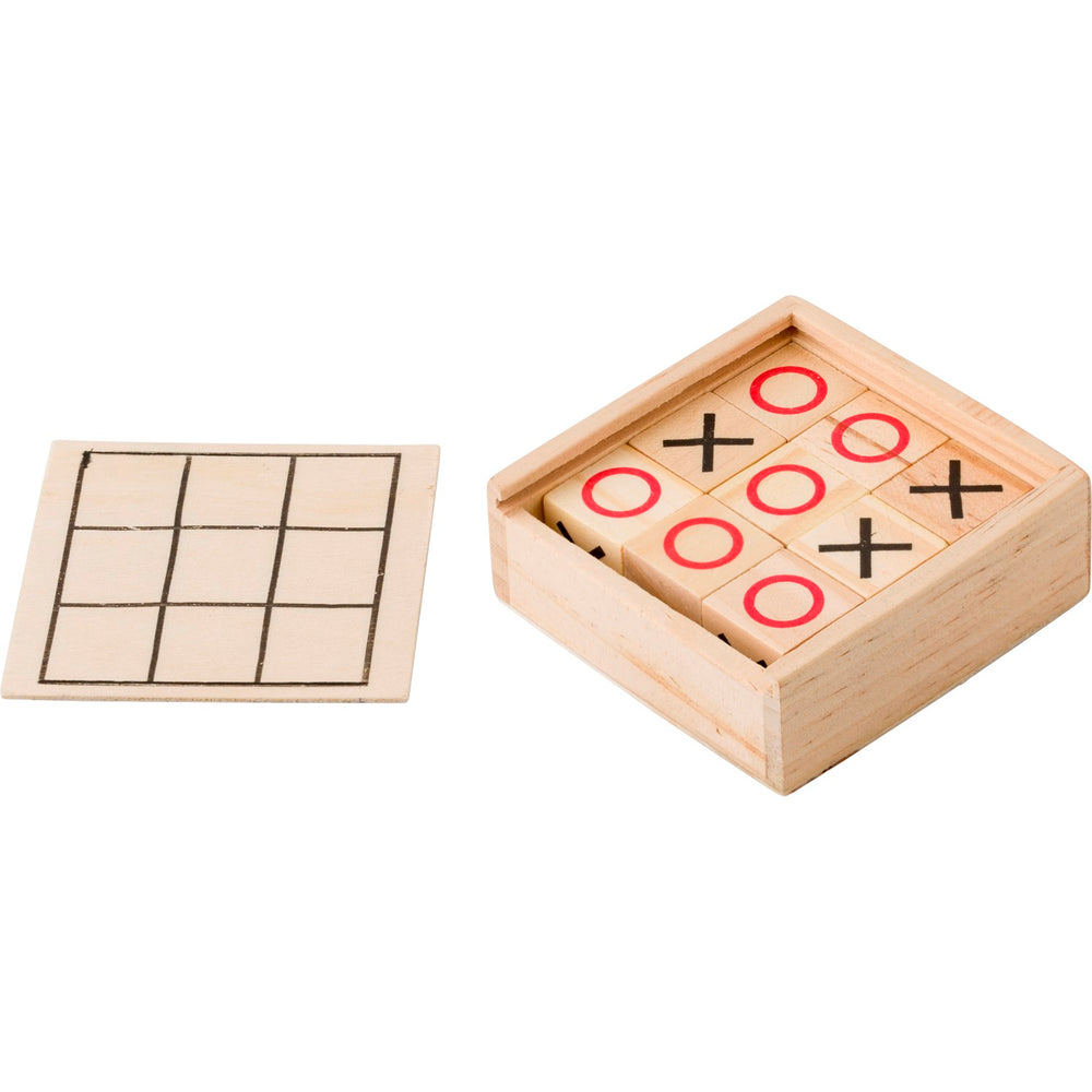 Froden Wooden Tic Tac Toe game